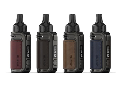 Cigarrillo electrónico iSolo Air con un diseño suave y duradero disponible en 4 colores