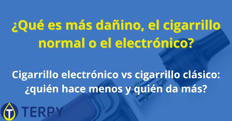 ¿Qué es más dañino, el cigarrillo normal o el electrónico?
