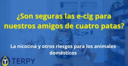 ¿Son seguras las e-cig para nuestros amigos de cuatro patas?